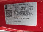 2020 Chevrolet Camaro Rwd  1lt Red vin: 1G1FB3DX7L0113048