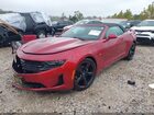 2020 Chevrolet Camaro Rwd  1lt Red vin: 1G1FB3DX7L0113048
