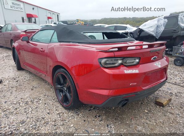 1G1FB3DX7L0113048 2020 CHEVROLET CAMARO Red Задня ліва чверть
