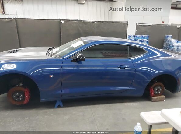 1G1FF1R76M0138574 2021 CHEVROLET CAMARO Blue Widok wnętrza 360 stopni