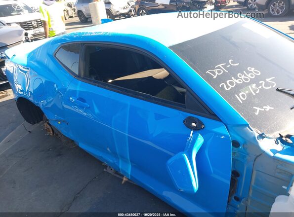 1G1FF1R79P0114547 2023 CHEVROLET CAMARO Синий Вид задней части салона