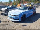 2020 Chevrolet Camaro Rwd  2ss Blue vin: 1G1FH3D77L0110892