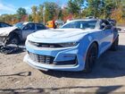 2020 Chevrolet Camaro Rwd  2ss Blue vin: 1G1FH3D77L0110892