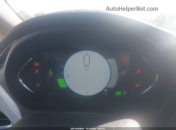 1G1FY6S02L4131505 2020 CHEVROLET BOLT Черный Вид спереди