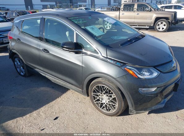 1G1FY6S03M4107392 2021 CHEVROLET BOLT Серый Передняя правая четверть