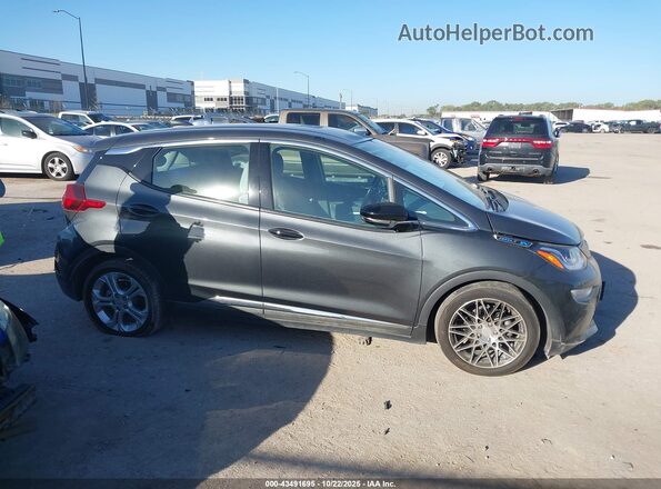 1G1FY6S03M4107392 2021 CHEVROLET BOLT Серый Вид задней части салона