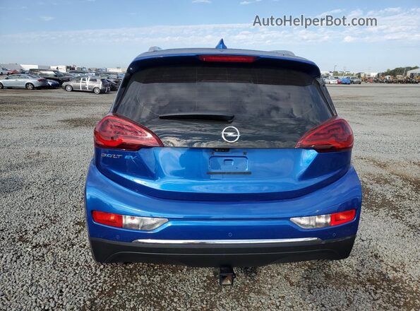1G1FZ6S01L4137633 2020 CHEVROLET BOLT Blue უკანა ხედი
