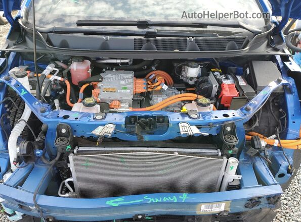 1G1FZ6S01L4137633 2020 CHEVROLET BOLT Blue უკანა სალონის ხედი
