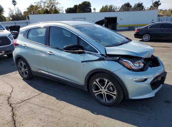 1G1FZ6S08K4140933 2019 CHEVROLET BOLT Синий Передняя правая четверть