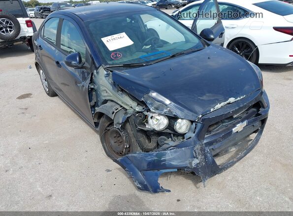 1G1JA5SH0G4112598 2016 CHEVROLET SONIC Синий Вид спереди