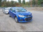 2020 Chevrolet Sonic Fwd  Ls Blue vin: 1G1JB5SB7L4100239