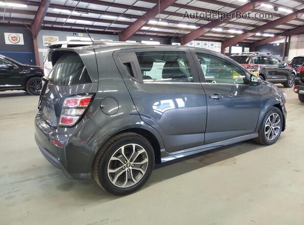 1G1JD6SH5H4115107 2017 CHEVROLET SONIC Серый Задняя правая четверть