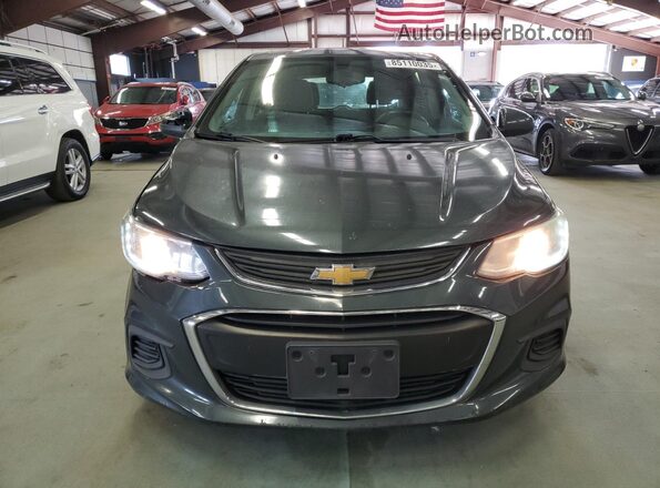 1G1JD6SH5H4115107 2017 CHEVROLET SONIC Серый Вид спереди