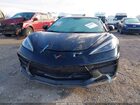 2022 Chevrolet Corvette Stingray Rwd  1lt Черный vin: 1G1YA2D44N5115602