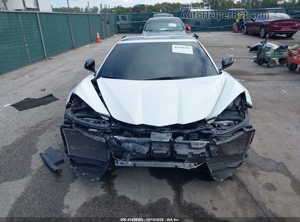 1G1YA2D47P5108470 2023 CHEVROLET CORVETTE Белый Вид задней части салона