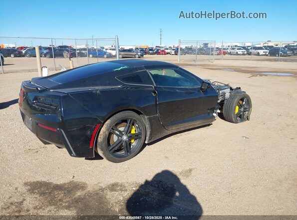 1G1YA2D72H5106427 2017 CHEVROLET CORVETTE Черный Задняя правая четверть