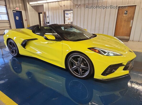 1G1YA3D48R5116585 2024 CHEVROLET CORVETTE Yellow Front right