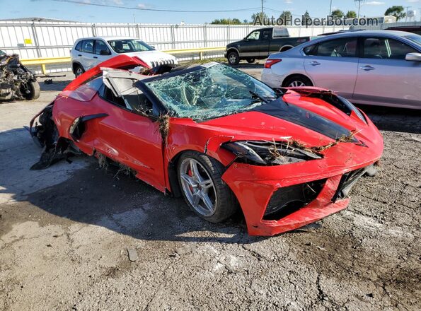 1G1YA3D4XR5111291 2024 CHEVROLET CORVETTE Красный Передняя правая четверть