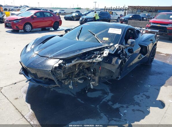 1G1YC2D43N5116315 2022 CHEVROLET CORVETTE Черный Передняя левая четверть