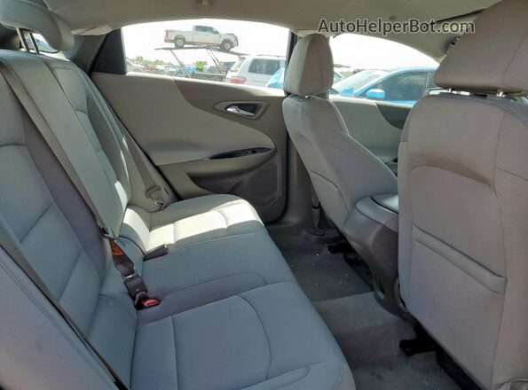 1G1ZC5ST2MF087995 2021 CHEVROLET MALIBU Белый Вид задних сидений