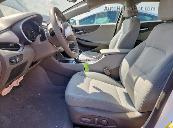 1G1ZC5ST2MF087995 2021 CHEVROLET MALIBU Белый Вид салона спереди