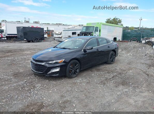 1G1ZD5ST2LF147401 2020 CHEVROLET MALIBU Черный Передняя левая четверть