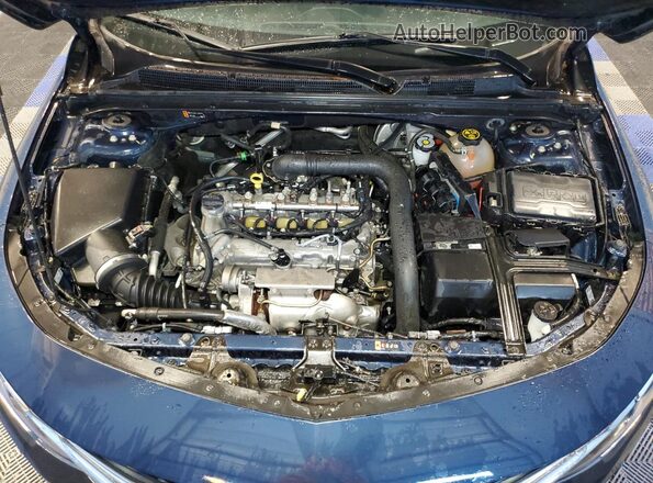 1G1ZD5ST2NF135509 2022 CHEVROLET MALIBU Синий Вид задней части салона