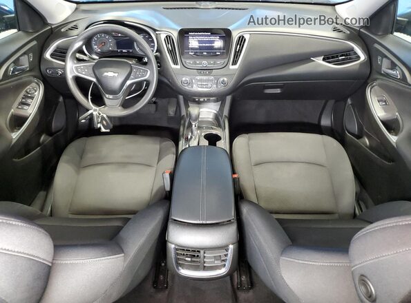 1G1ZD5ST2NF135509 2022 CHEVROLET MALIBU Синий Вид панели приборов