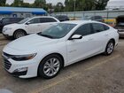 2021 Chevrolet Malibu Lt White vin: 1G1ZD5ST6MF071313