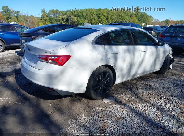 1G1ZD5ST9MF086890 2021 CHEVROLET MALIBU Белый Задняя правая четверть