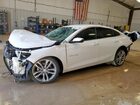 2022 Chevrolet Malibu Lt White vin: 1G1ZD5STXNF103231
