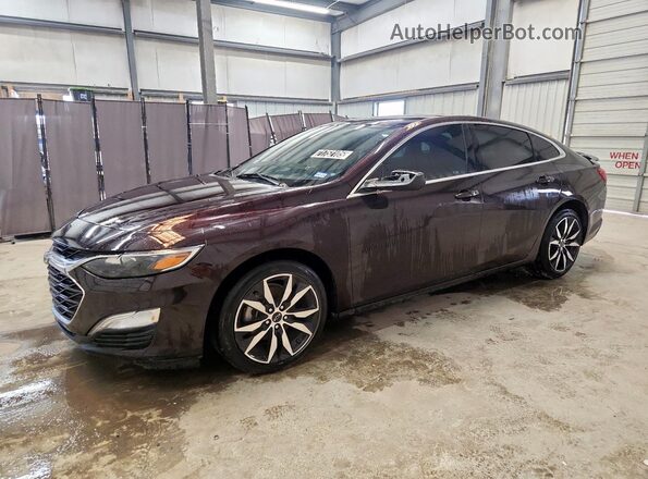1G1ZG5ST9MF033744 2021 CHEVROLET MALIBU Purple Przód lewy