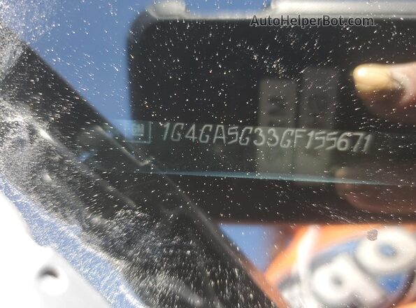1G4GA5G33GF155671 2016 BUICK LACROSSE Silver Vista del compartimento del motor