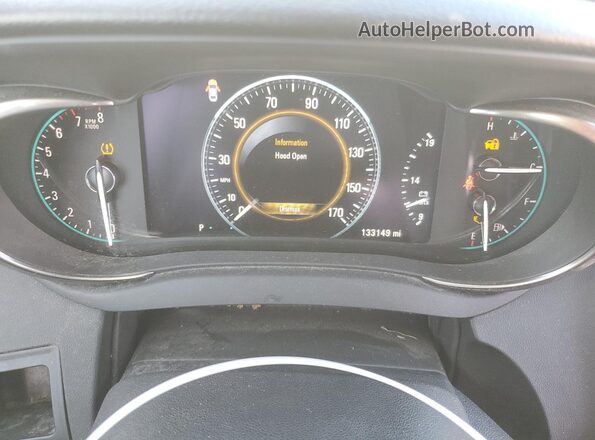 1G4GA5G33GF155671 2016 BUICK LACROSSE Silver Vista del cuadro de instrumentos