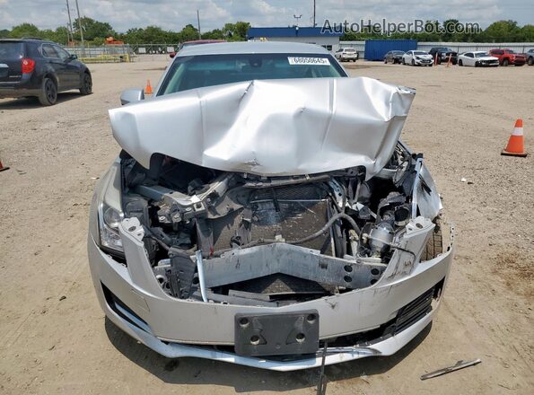 1G6AA5RX7H0154797 2017 CADILLAC ATS Silver Front view