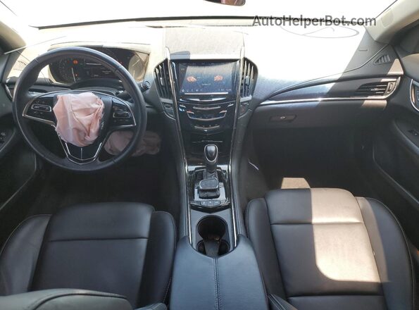 1G6AA5RX7J0116640 2018 CADILLAC ATS White Dashboard view