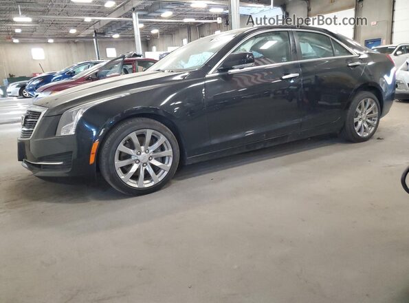 1G6AF5RX1J0177418 2018 CADILLAC ATS Черный Передняя левая четверть