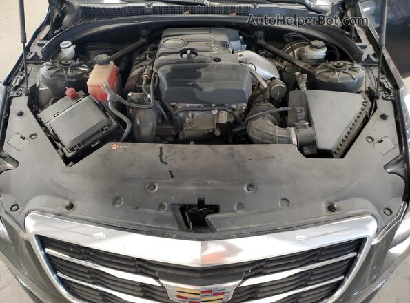 1G6AF5RX1J0177418 2018 CADILLAC ATS Черный Вид задней части салона