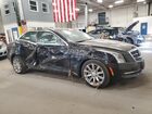 2018 Cadillac Ats Luxury Черный vin: 1G6AF5RX1J0177418