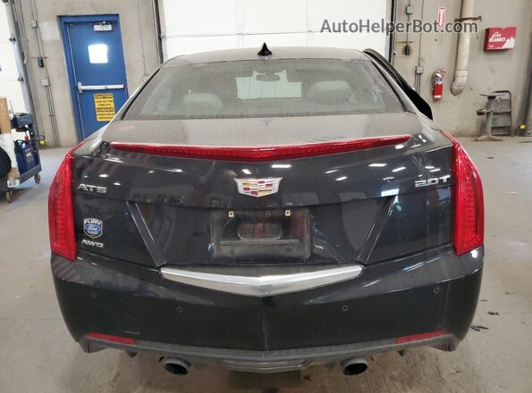 1G6AF5RX1J0177418 2018 CADILLAC ATS Черный Вид сзади