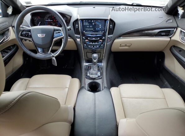 1G6AF5RX3J0103370 2018 CADILLAC ATS White Dashboard view