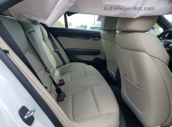 1G6AF5RX3J0103370 2018 CADILLAC ATS White Rear seats view