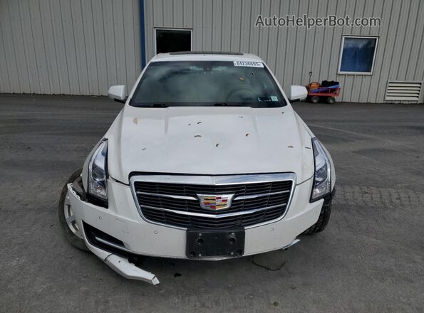 1G6AF5RX3J0103370 2018 CADILLAC ATS White Front view