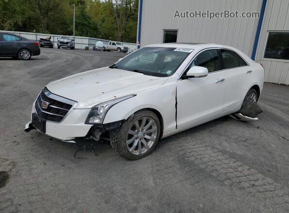1G6AF5RX3J0103370 2018 CADILLAC ATS White Front left