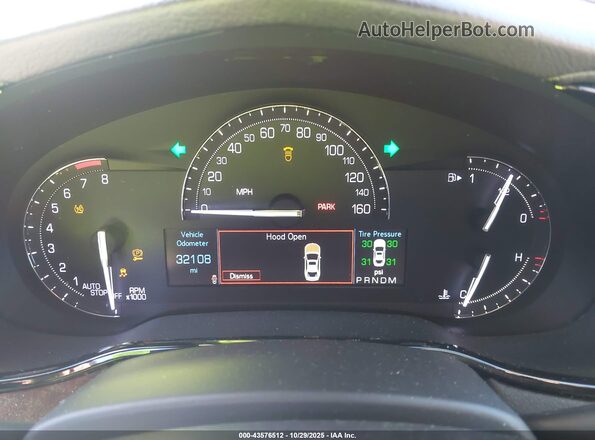 1G6AR5SS2J0125897 2018 CADILLAC CTS Black Widok tylnych siedzeń