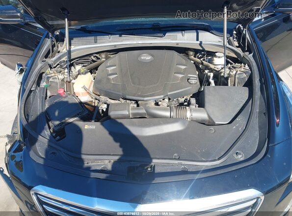 1G6AR5SS2J0125897 2018 CADILLAC CTS Black Widok z tyłu