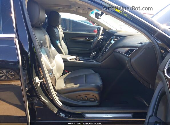 1G6AR5SS2J0125897 2018 CADILLAC CTS Black Widok wnętrza z przodu