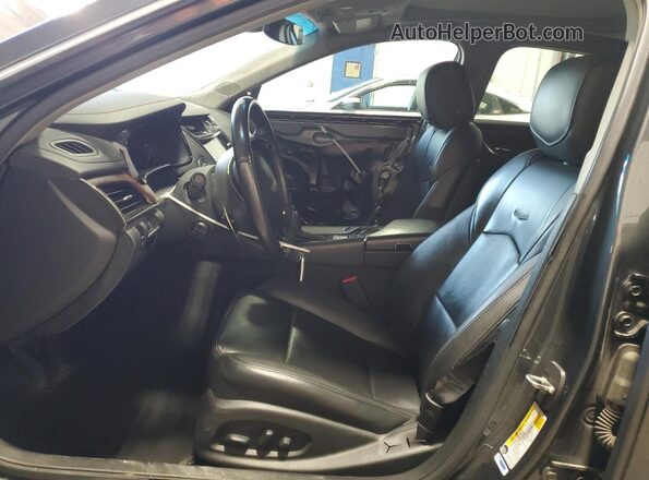 1G6AX5SS3J0116132 2018 CADILLAC CTS Silver Widok wnętrza z przodu