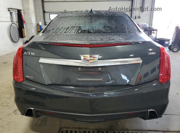 1G6AX5SS3J0116132 2018 CADILLAC CTS Silver Widok z tyłu