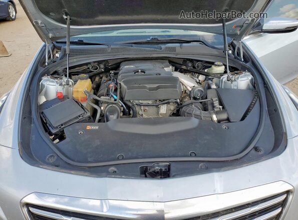 1G6AX5SX0H0156643 2017 CADILLAC CTS Синий Вид задней части салона